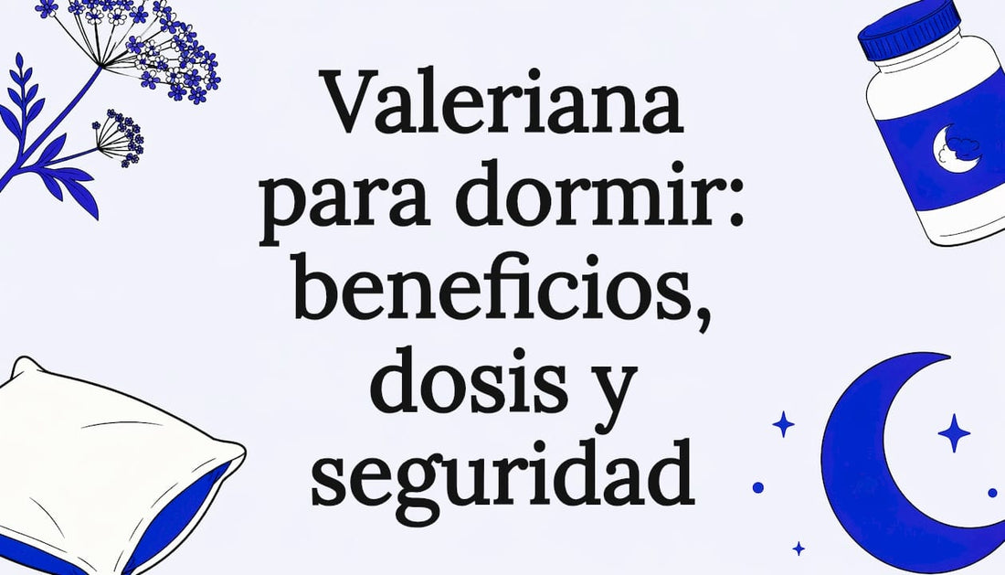 Imagen de portada inspirada en la valeriana y su efecto relajante para un mejor descanso