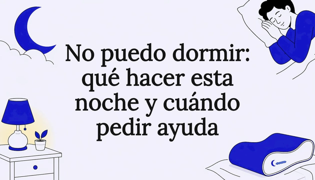 Imagen principal ilustrada para acompañar el artículo sobre el insomnio