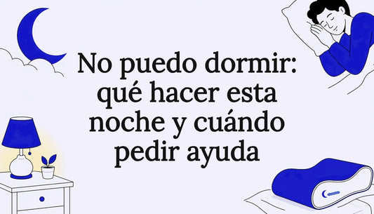 Imagen principal ilustrada para acompañar el artículo sobre el insomnio