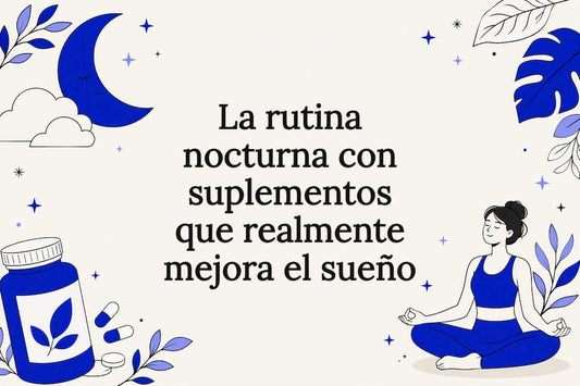 Ilustración decorativa para la portada de un artículo sobre la rutina del sueño