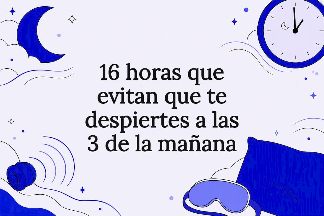 Ilustración decorativa relacionada con los despertares nocturnos