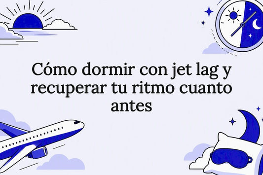 Ilustración decorativa sobre el desfase horario